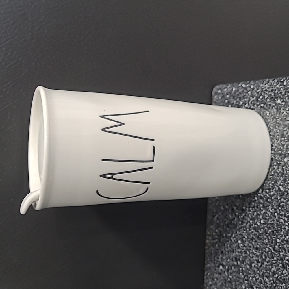 Rae Dunn 'Calm' Travel Mug